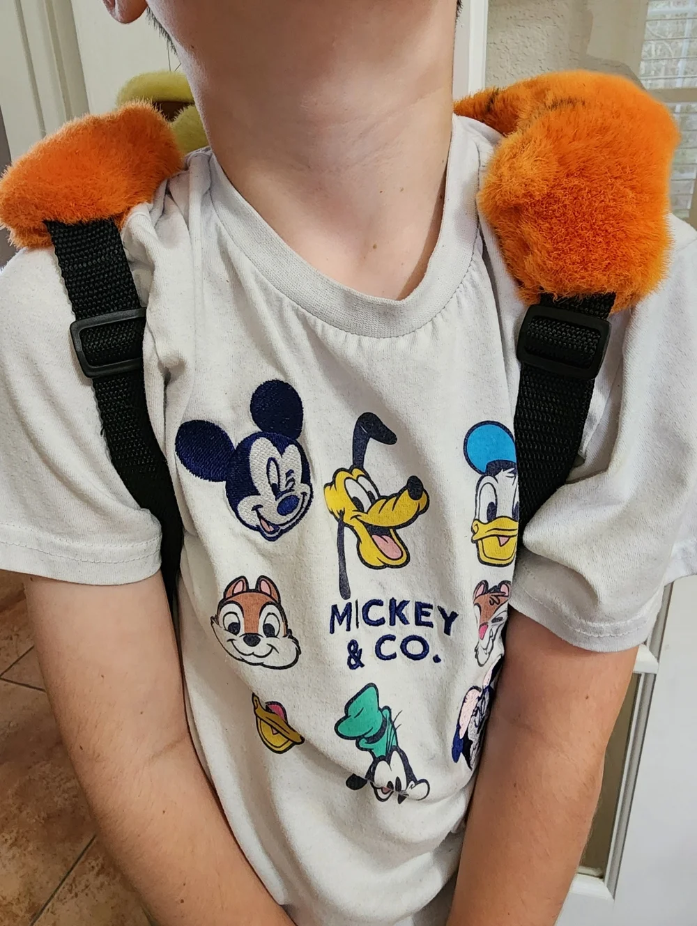 Disney Store Tigger Plush Backpack Winnie Pooh Y2K Style Full Body